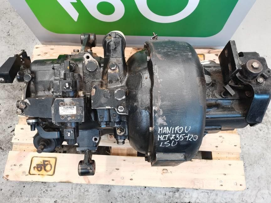 Manitou MLT 633 {15930  COM-T4-2024} gearbox Getriebe