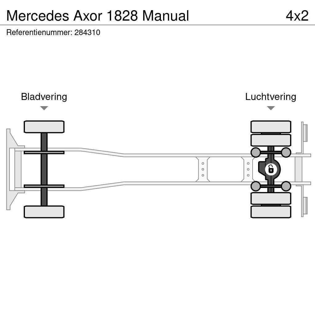 Mercedes-Benz Axor 1828 Manual Pritsche & Plane