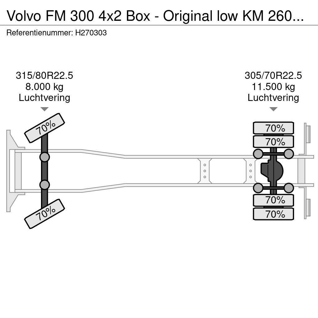 Volvo FM 300 4x2 Box - Original low KM 260Tkm - Loadlift Kastenaufbau