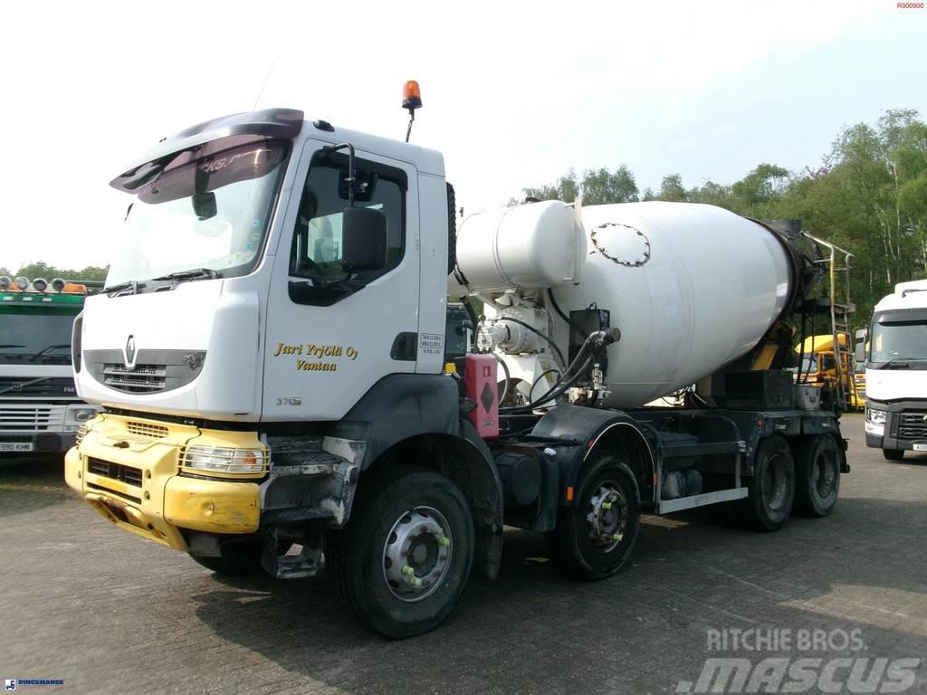 Renault Kerax 370.32 8X4 concrete mixer 9 m3 Concrete trucks