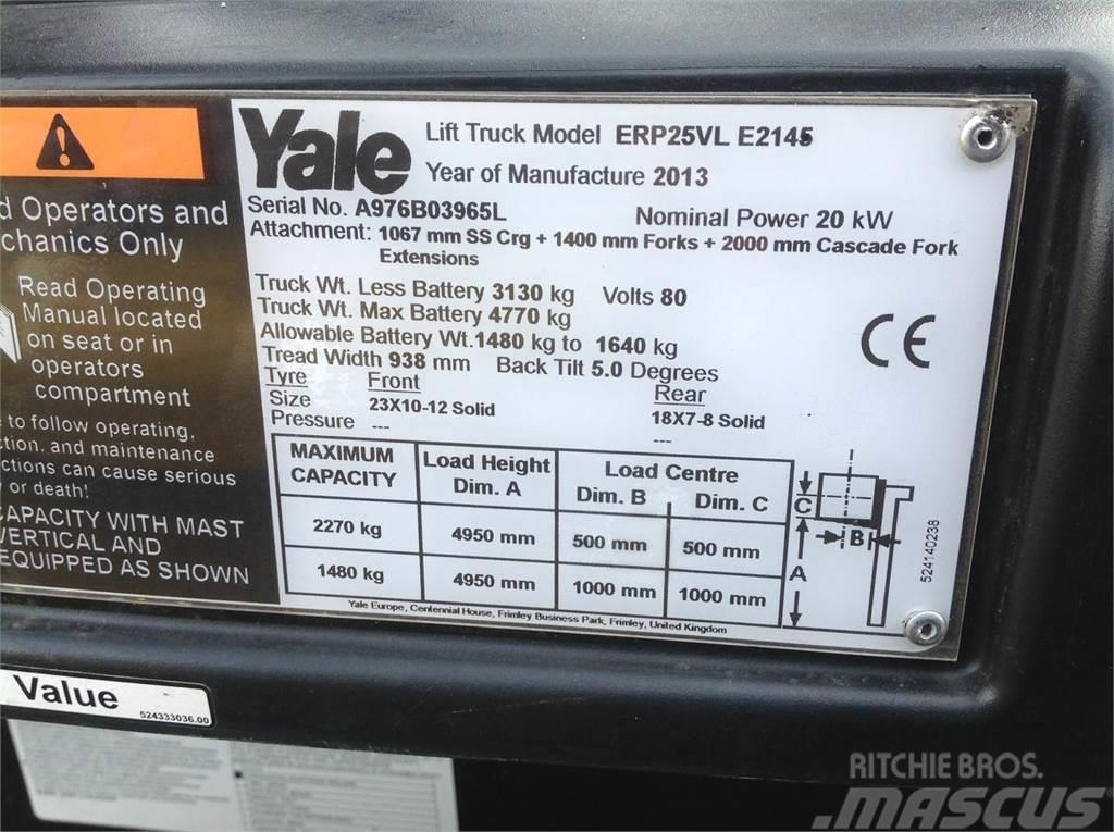Yale ERP 25 VL heftruck Elektro Stapler
