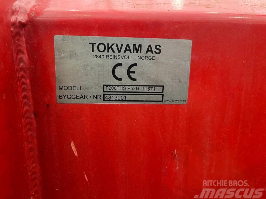 Tokvam F200 THS Pro Kompakttraktor-Aufsätze