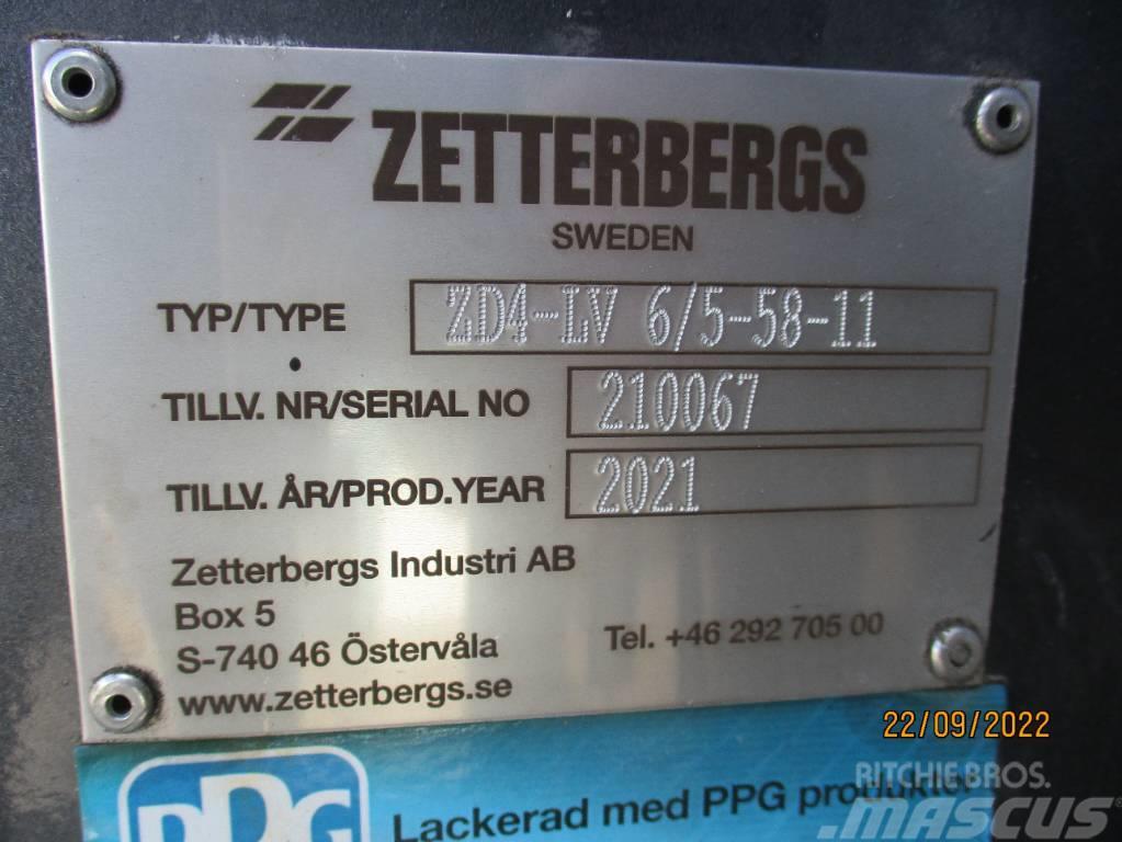  Zetterbergs Dumpersflak  Hardox ZD4-LV 6/5-58-11 Wechselgeräte