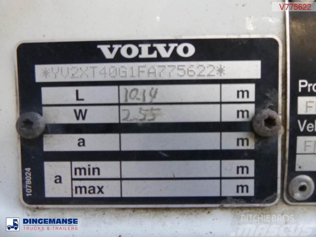 Volvo FM 500 8x4 + HMF 5020 K6 + Jib FJ1000 K5 Pritschenwagen/Pritschenwagen mit Seitenklappe