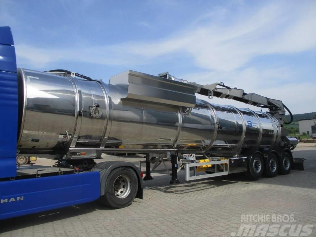  Schwarte Jansky Hochleistungszubringer Tanker semi-trailers