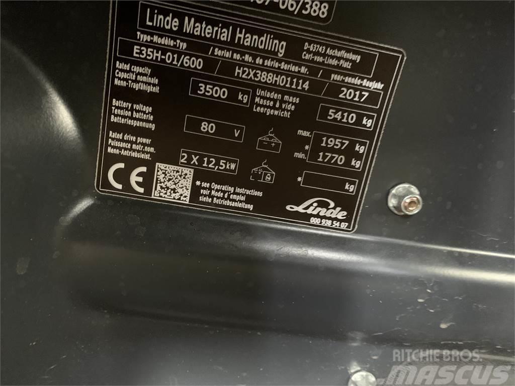 Linde E35/600H Elektro Stapler