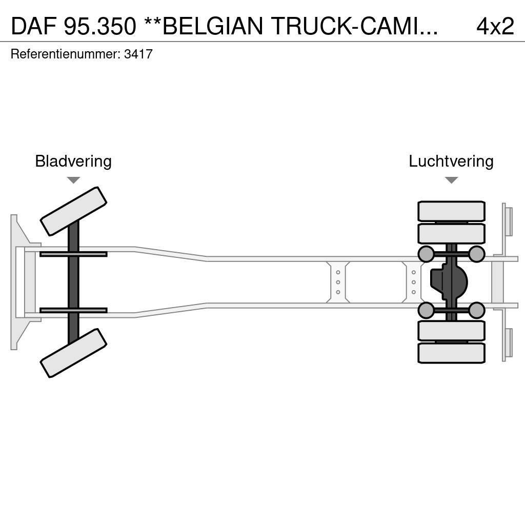 DAF 95.350 **BELGIAN TRUCK-CAMION BELGE** Kastenaufbau