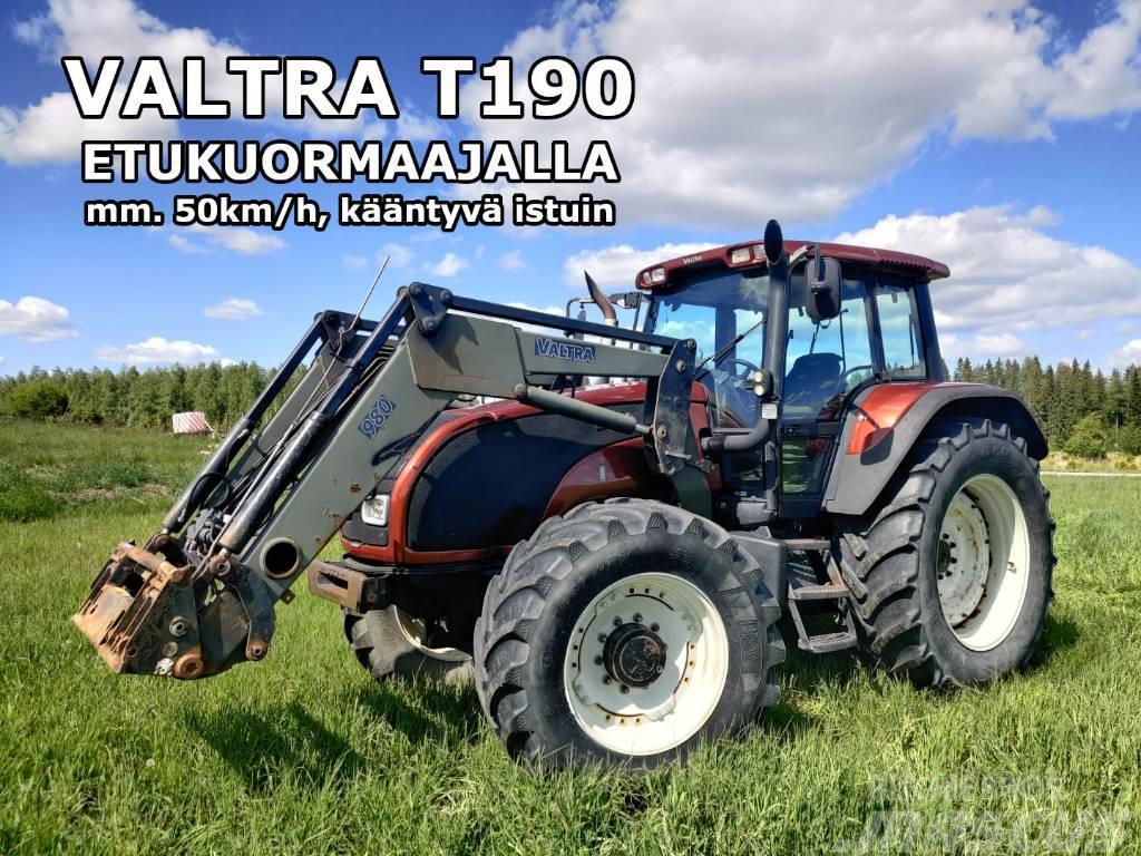 Valtra T190 HiTech etukuormaajalla - VIDEO Traktoren