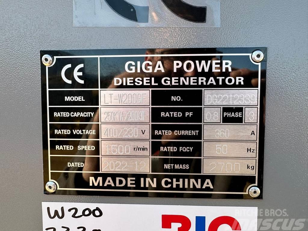  Giga power 250 kVA LT-W200GF silent generator set Andere Generatoren