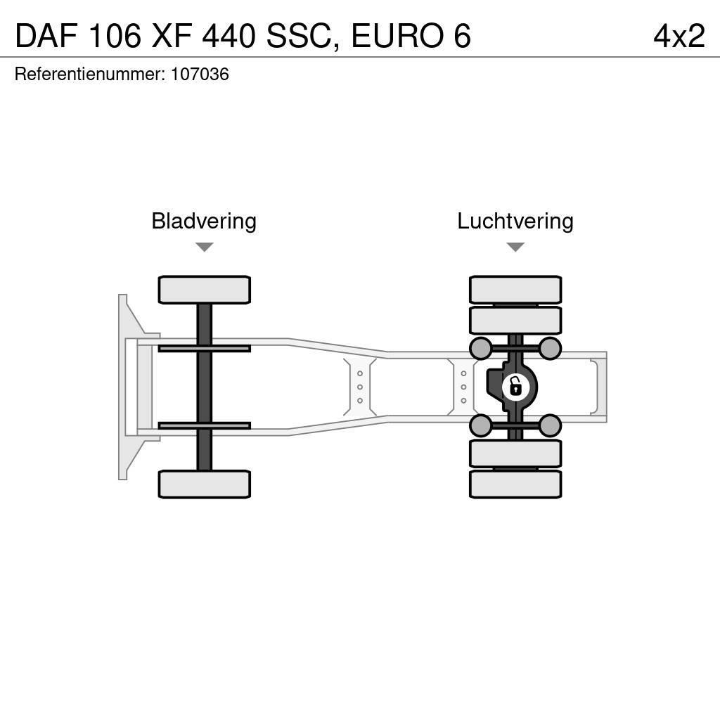 DAF 106 XF 440 SSC, EURO 6 Sattelzugmaschinen
