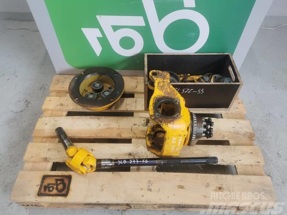 JCB 527-55  front left crossover Getriebe