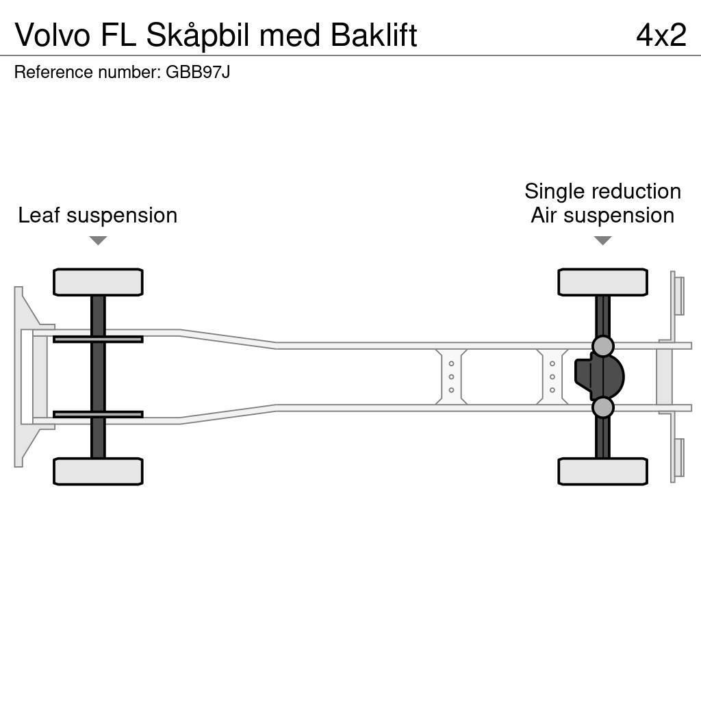Volvo FL Skåpbil med Baklift Kastenaufbau