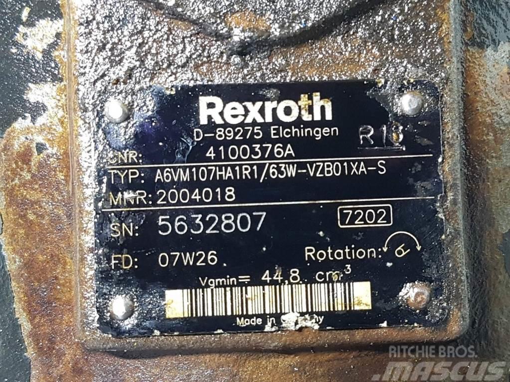 Ahlmann AZ150-Rexroth A6VM107HA1R1/63W-Drive motor Hydraulik