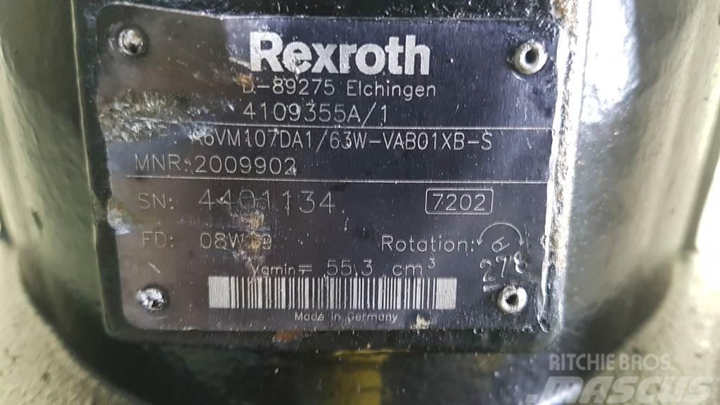 Ahlmann AZ14-Rexroth A6VM107DA1/63W-VAB01XB-S-Drive motor Hydraulik