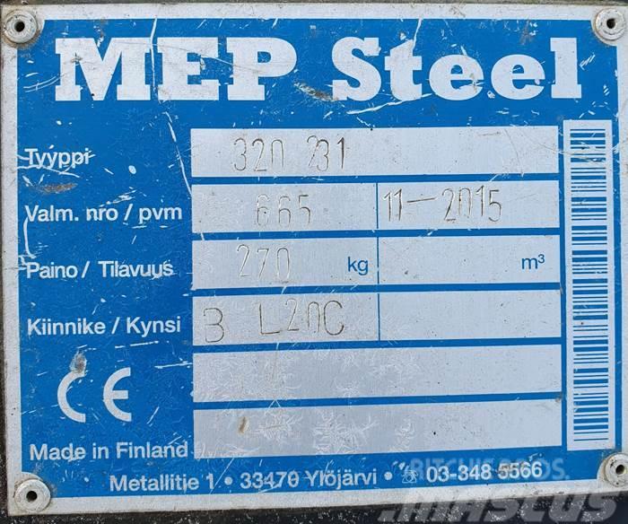  MEP Steel BRETEC L20C ISKUVASARAN KIINNIKELEVY NTP Schnellwechsler