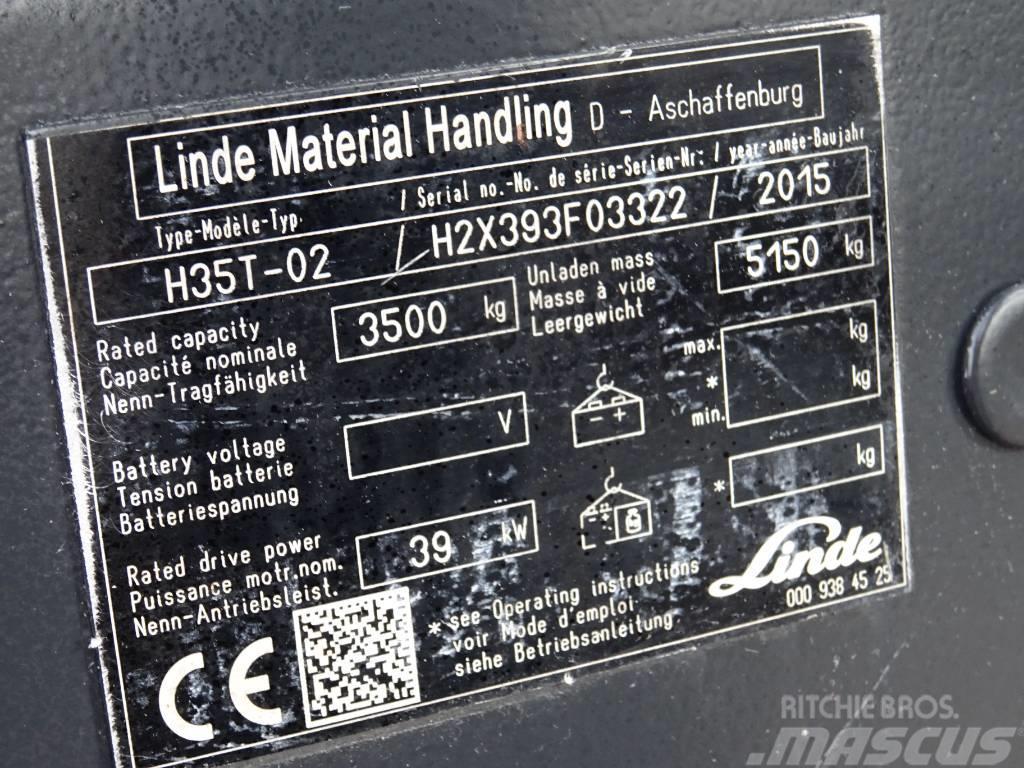 Linde H35T-02 Gas Stapler