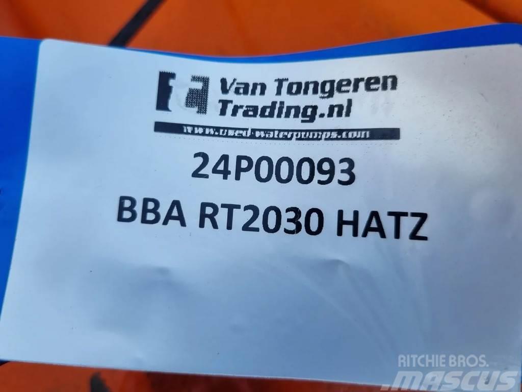 BBA BT/RT2030 HATZ 1D81z Wasserpumpen