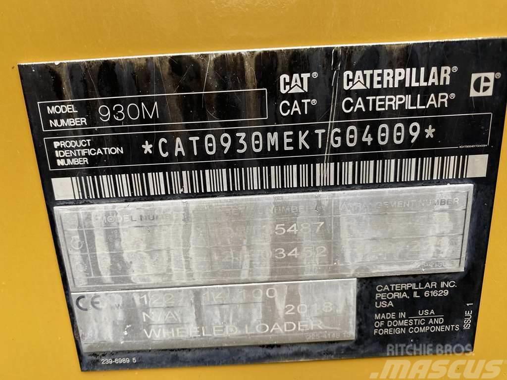 CAT 930M Waste Handler Radlader