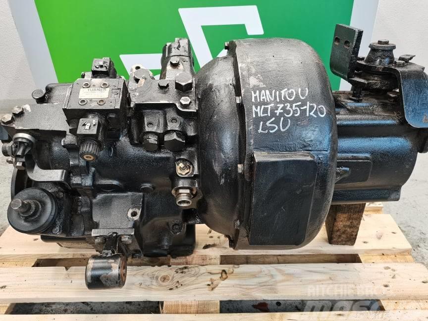 Manitou MT 1740 {15930  COM-T4-2024} gearbox Getriebe