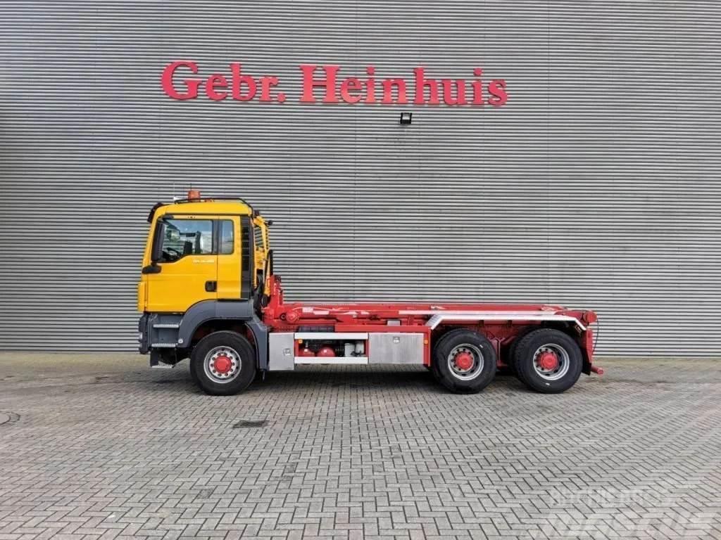 MAN TGS 26.480 6x6 HTS 30 Tons NCH System NL Truck Top Abrollkipper