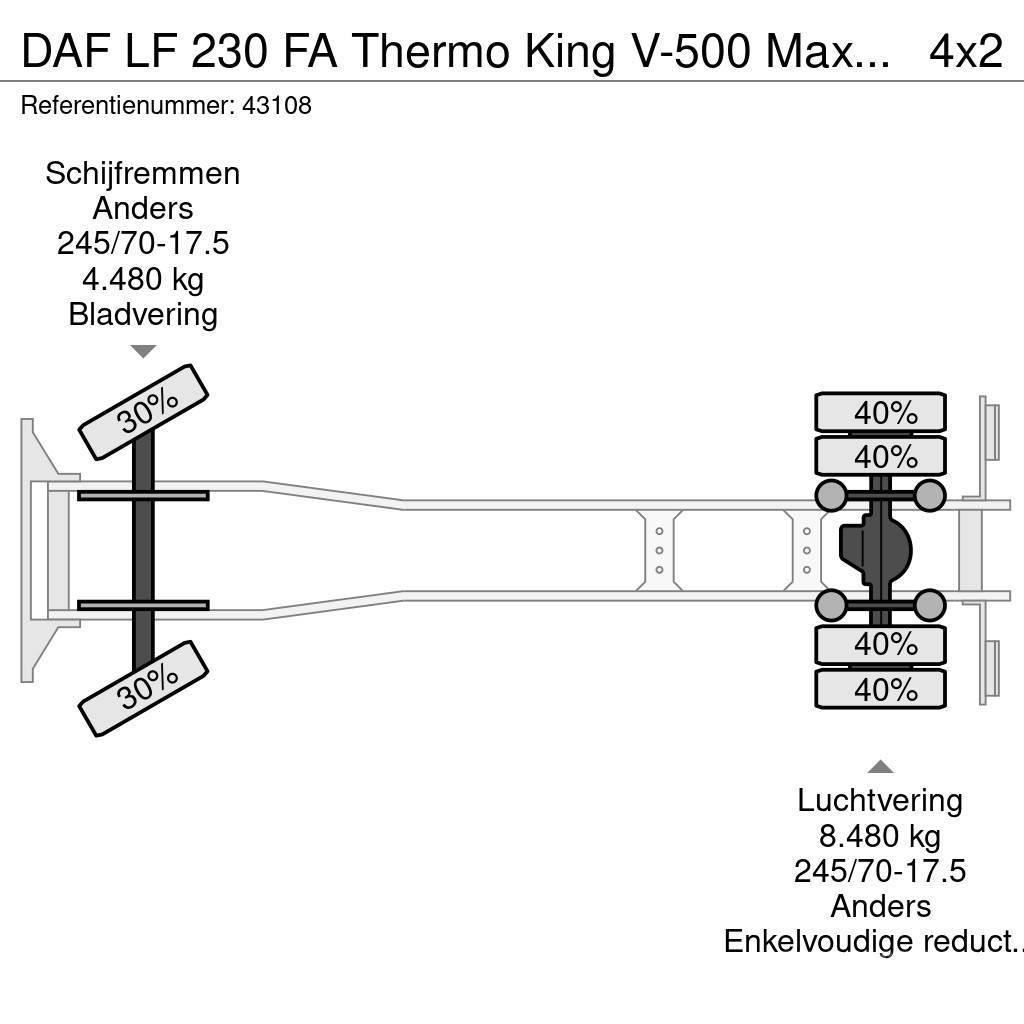 DAF LF 230 FA Thermo King V-500 Max Tiefkühler Kastenaufbau