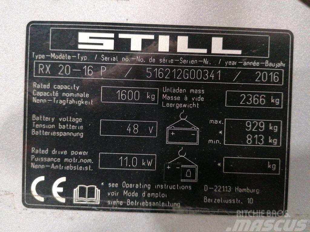 Still RX20-16P Elektro Stapler