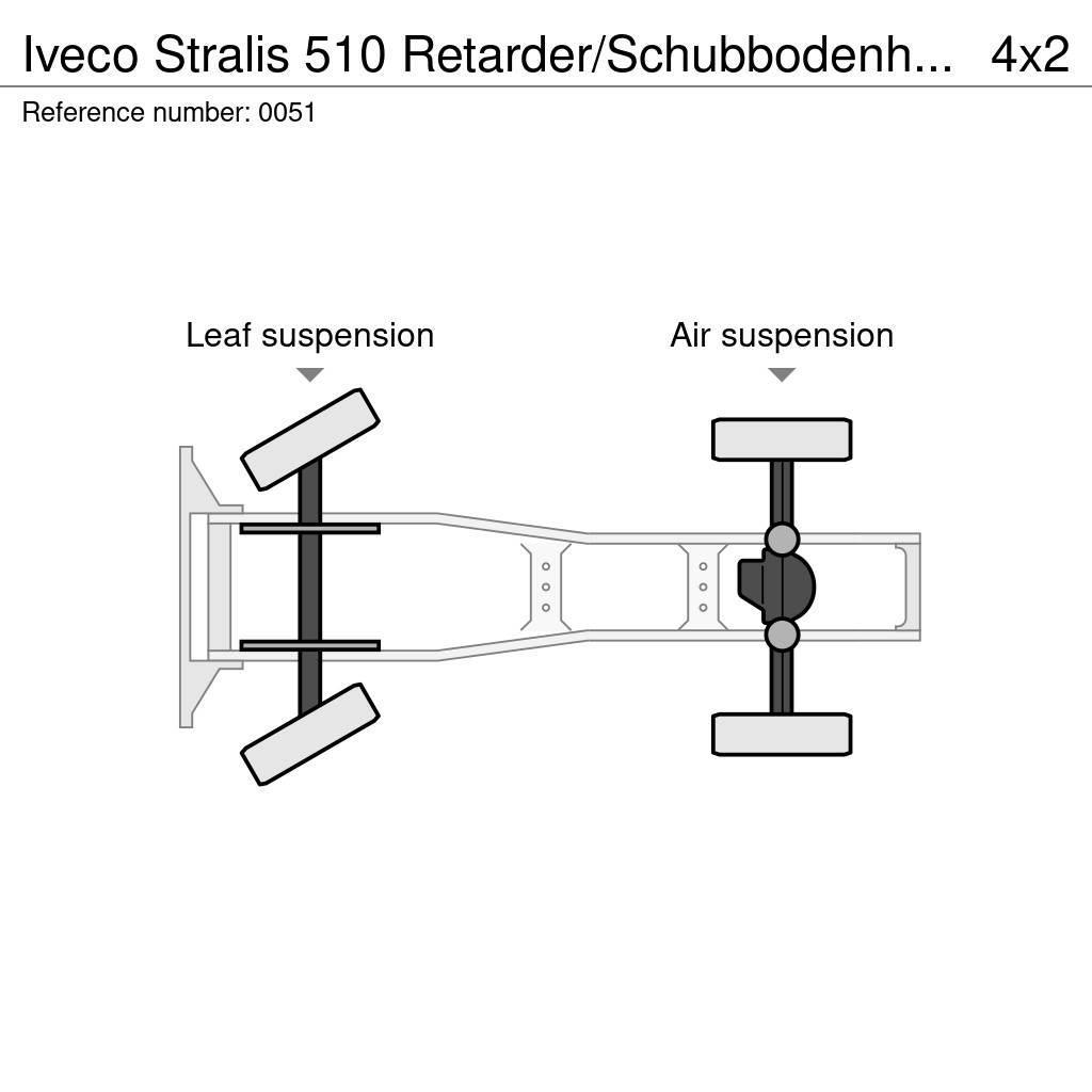 Iveco Stralis 510 Retarder/Schubbodenhydraulik/Standklim Sattelzugmaschinen