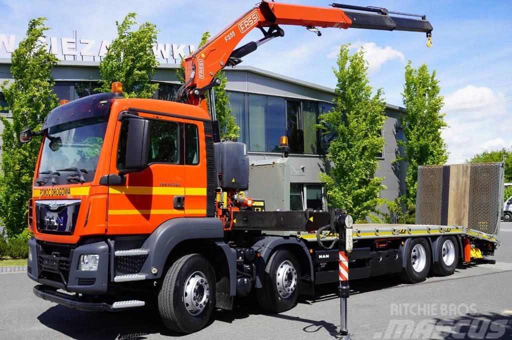 MAN TGS 35.360 E6 8×2 / Tow truck / Crane Fassi F235 Kranwagen