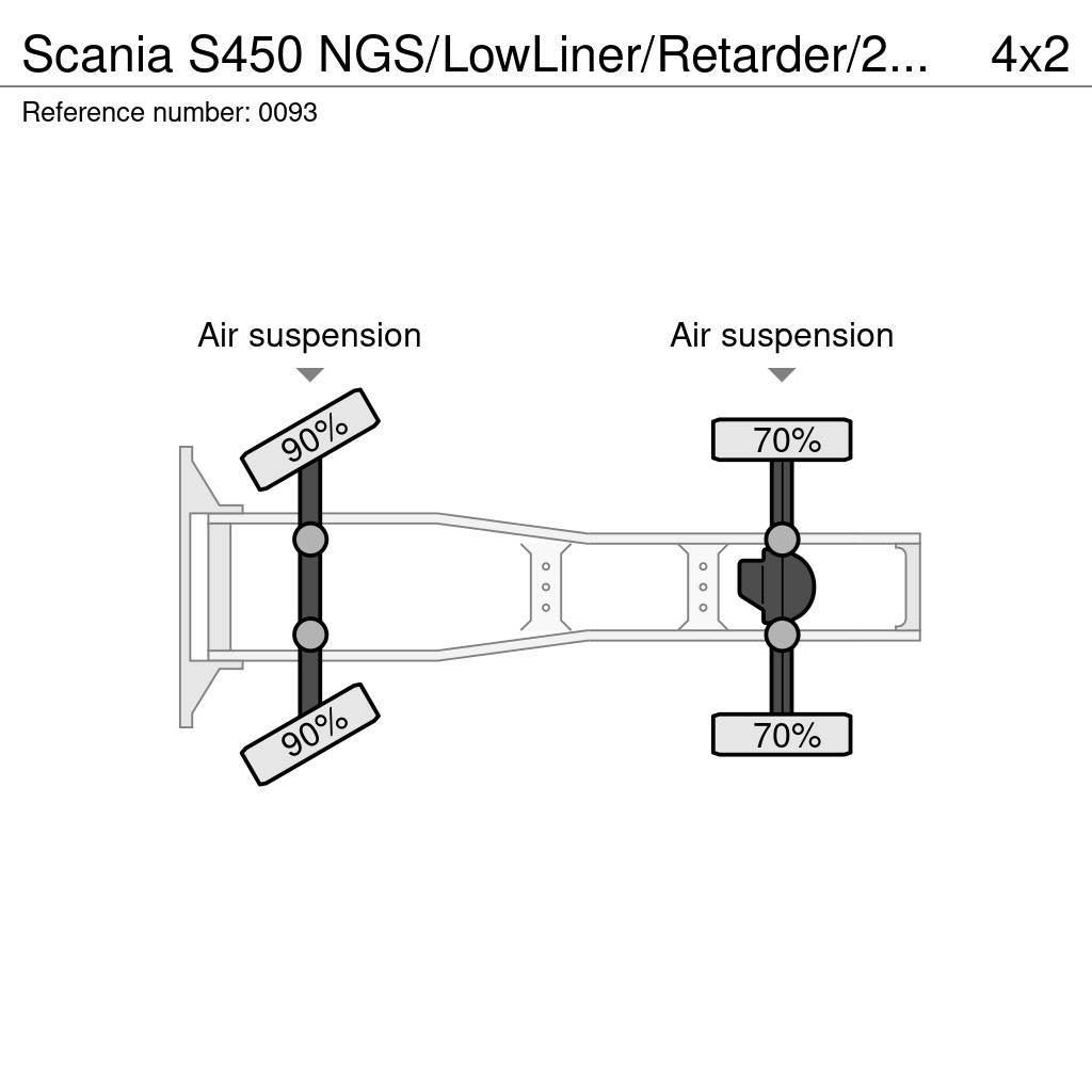 Scania S450 NGS/LowLiner/Retarder/2xTank Sattelzugmaschinen