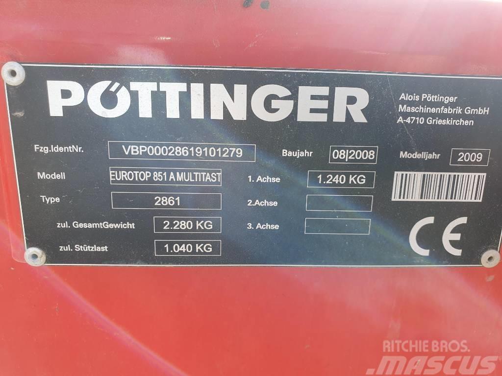 Pöttinger EuroTop 851 Multitas Schwader