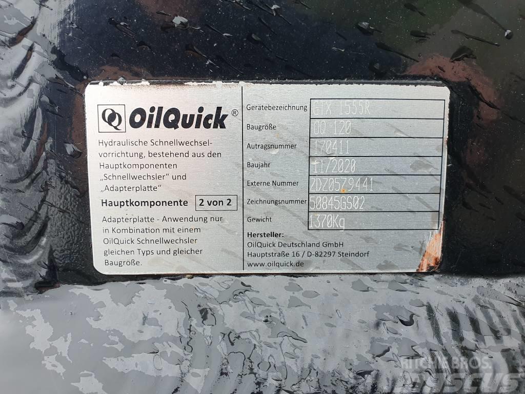 OilQuick Hammer-Schraubadapter OQ120 Schnellwechsler