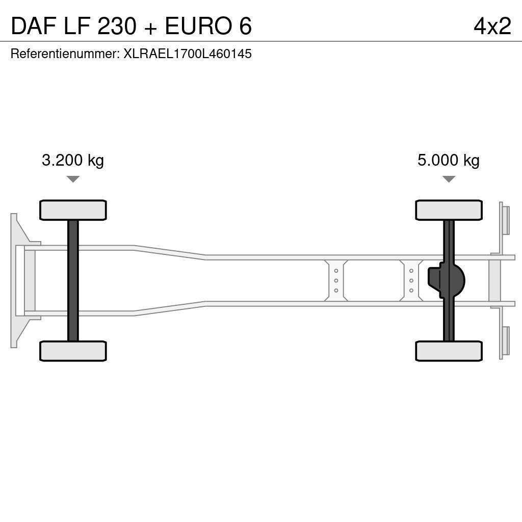 DAF LF 230 + EURO 6 Kastenaufbau