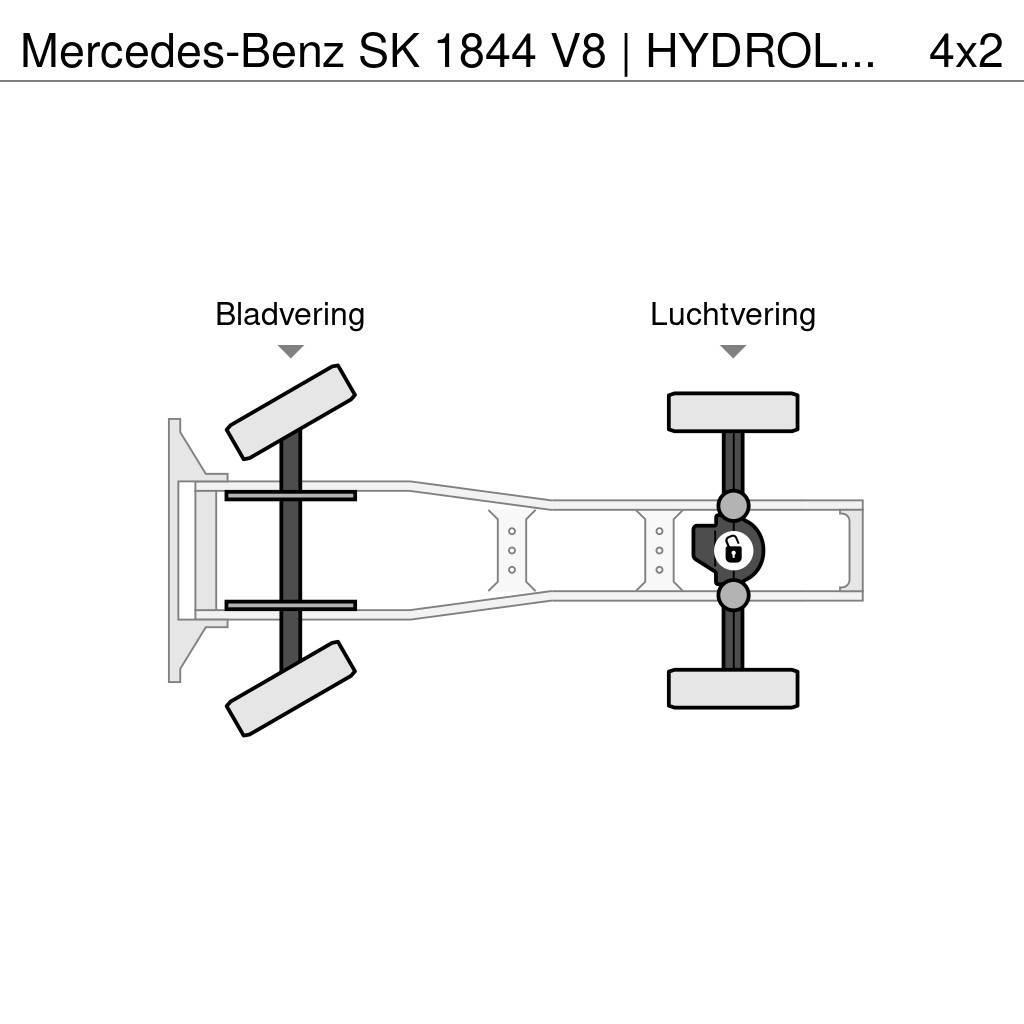 Mercedes-Benz SK 1844 V8 | HYDROLIC | RETARDER | MANUEL GEAR | H Sattelzugmaschinen