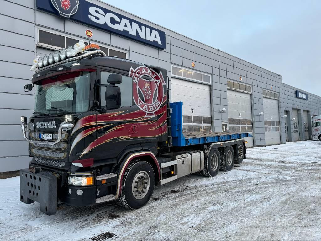 Scania Scania R580lb8x4*4 full plog Abrollkipper