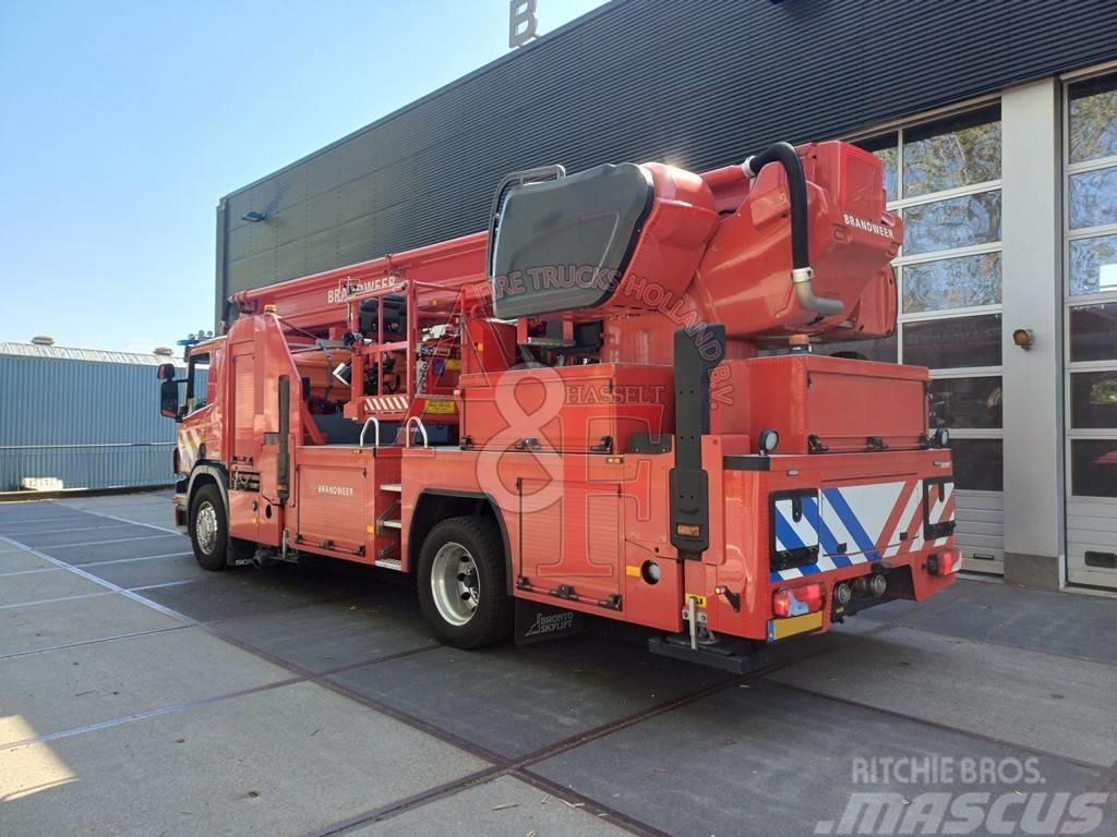Scania P 360 Brandweer, Firetruck, Feuerwehr - Hoogwerker Löschfahrzeuge