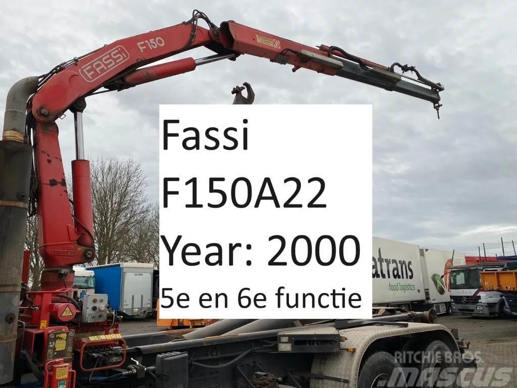 Fassi F150A22 5e + 6e functie F150A22 Ladekrane
