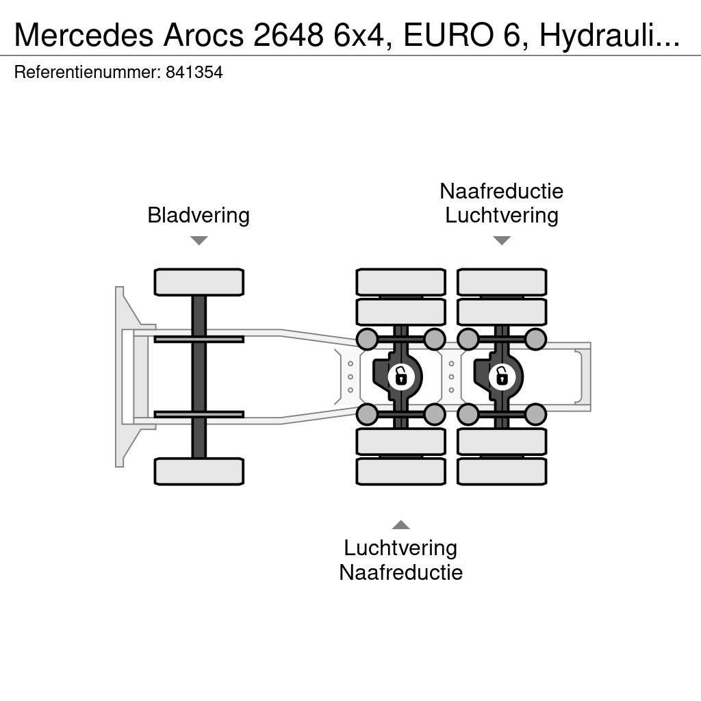 Mercedes-Benz Arocs 2648 6x4, EURO 6, Hydraulic, Retarder Sattelzugmaschinen