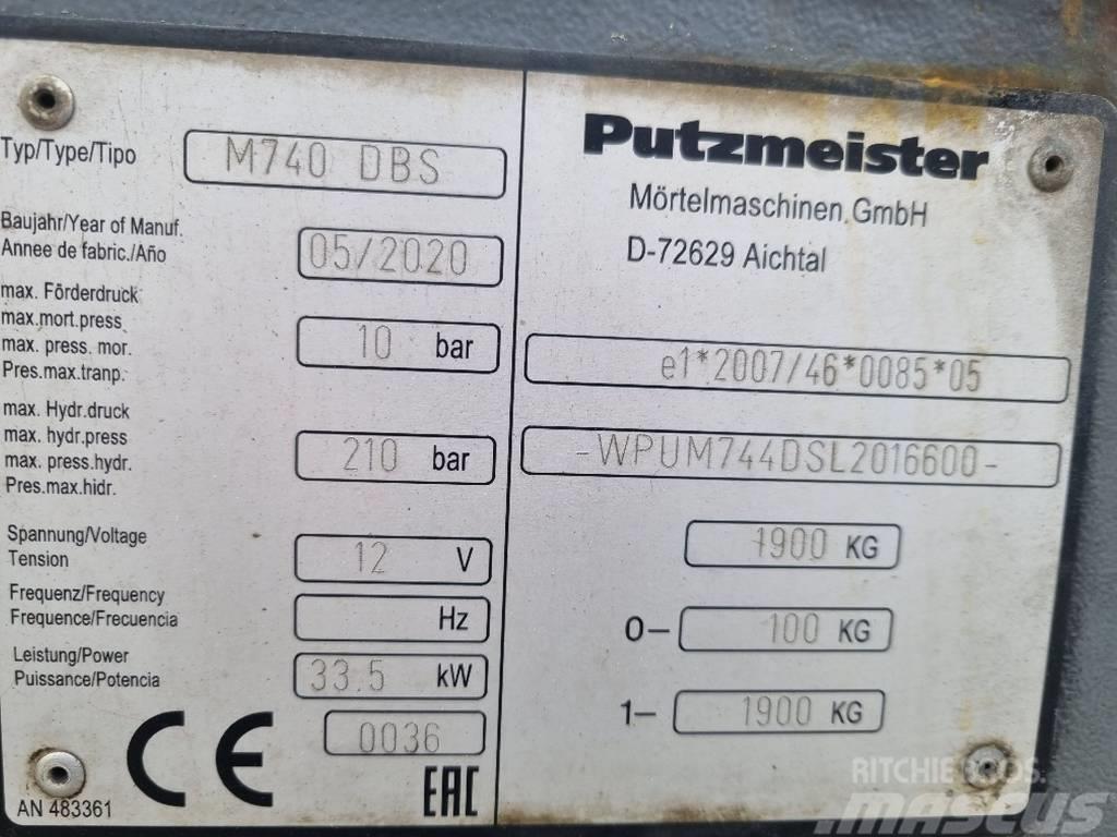 Putzmeister M 740/4 DBS Estrichmaschinen