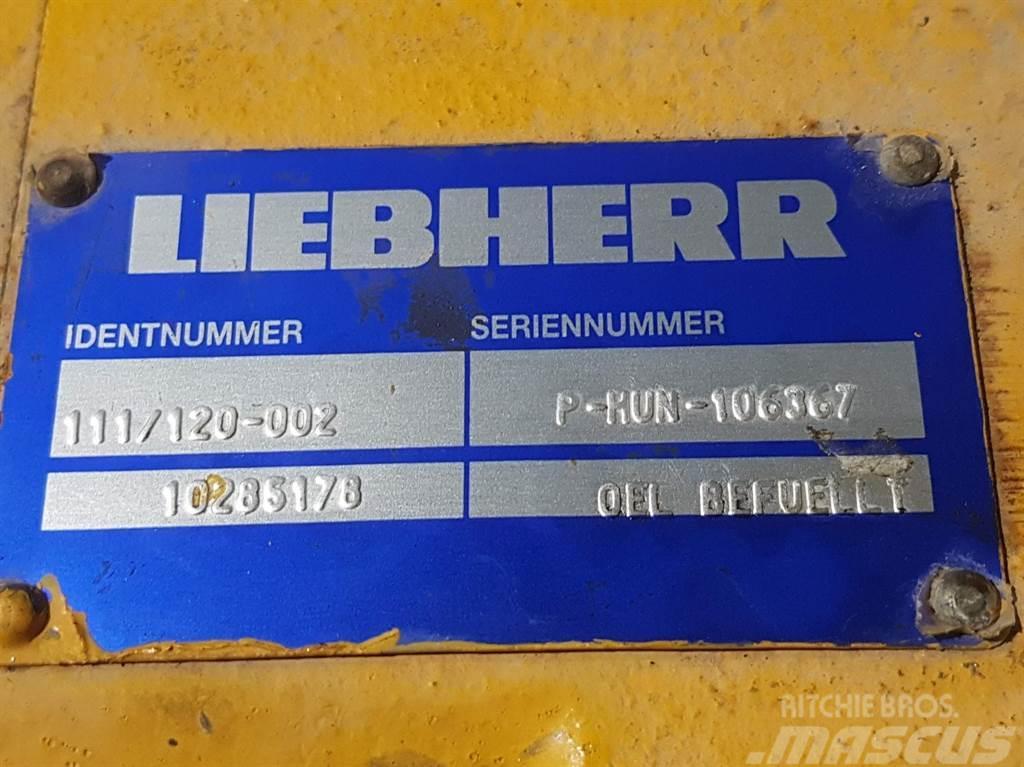 Liebherr 10285178 - 111/120-002 - Axle/Achse/As Axles