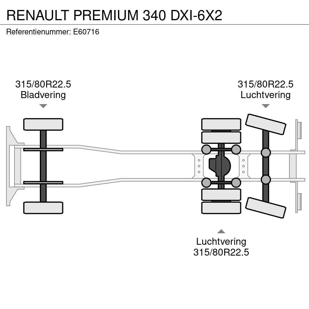 Renault PREMIUM 340 DXI-6X2 Kastenaufbau