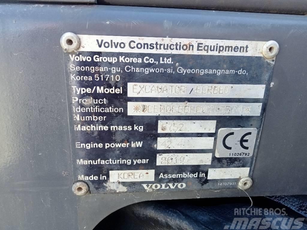 Volvo ECR 88 D Midibagger  7t - 12t