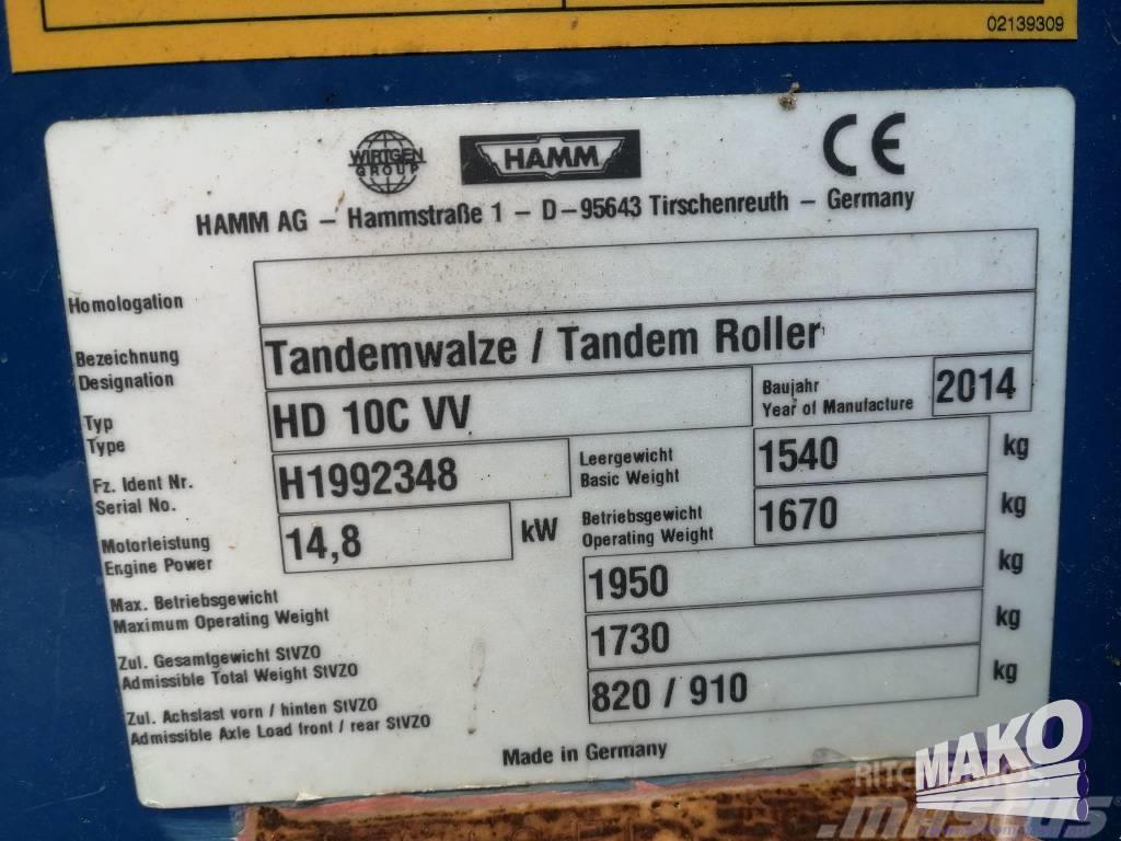 Hamm HD 10 C VV Tandemwalzen