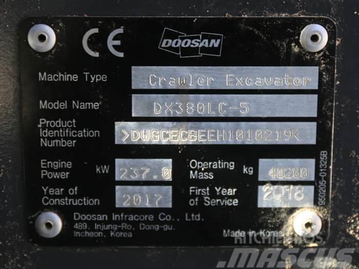 Doosan DX380LC-5 Raupenbagger