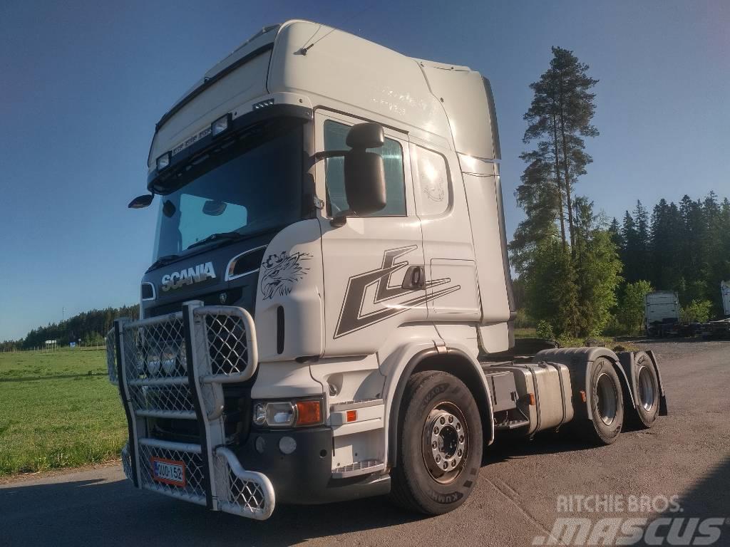 Scania R730 6x4 kippihydrauliikka Sattelzugmaschinen