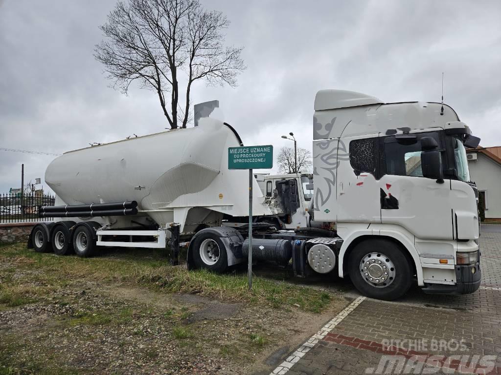 Scania LPG Plus naczepa Spitzer R 420 LA  LPG Sattelzugmaschinen