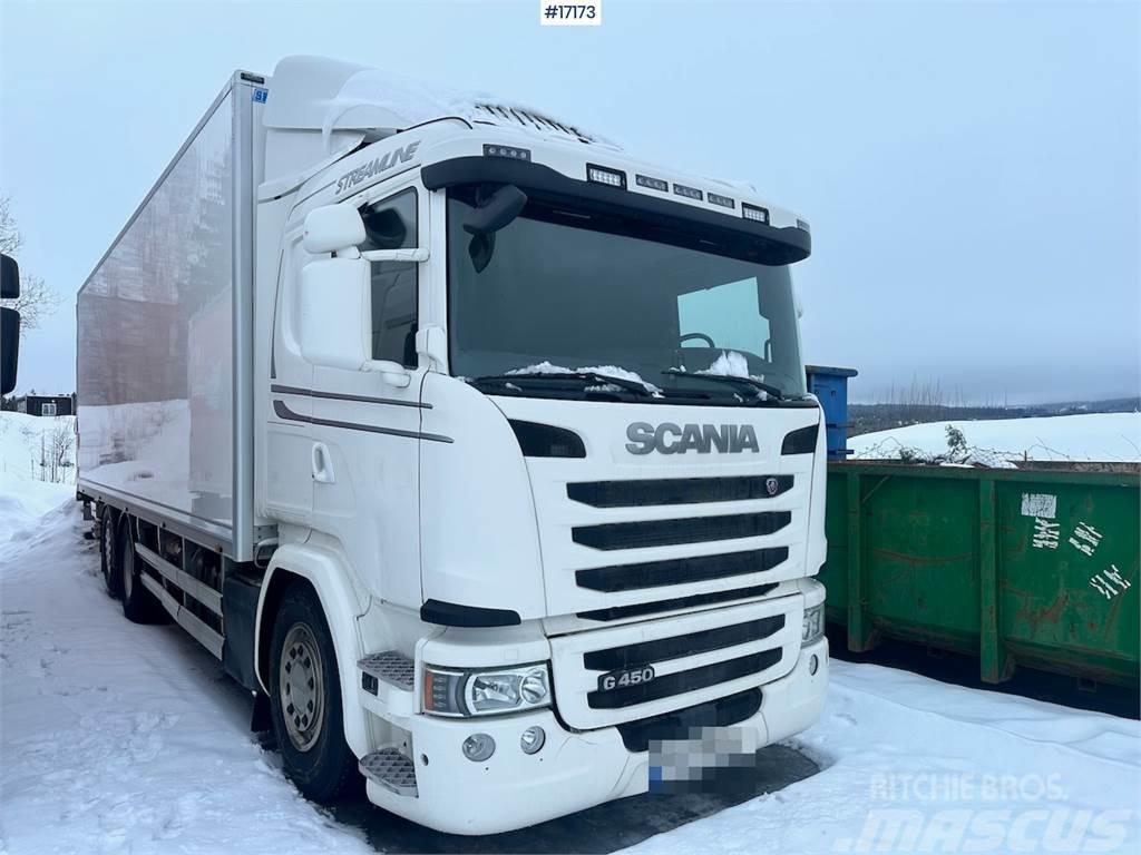 Scania G450 6x2 Box truck w/ fridge/freezer unit. Kastenaufbau