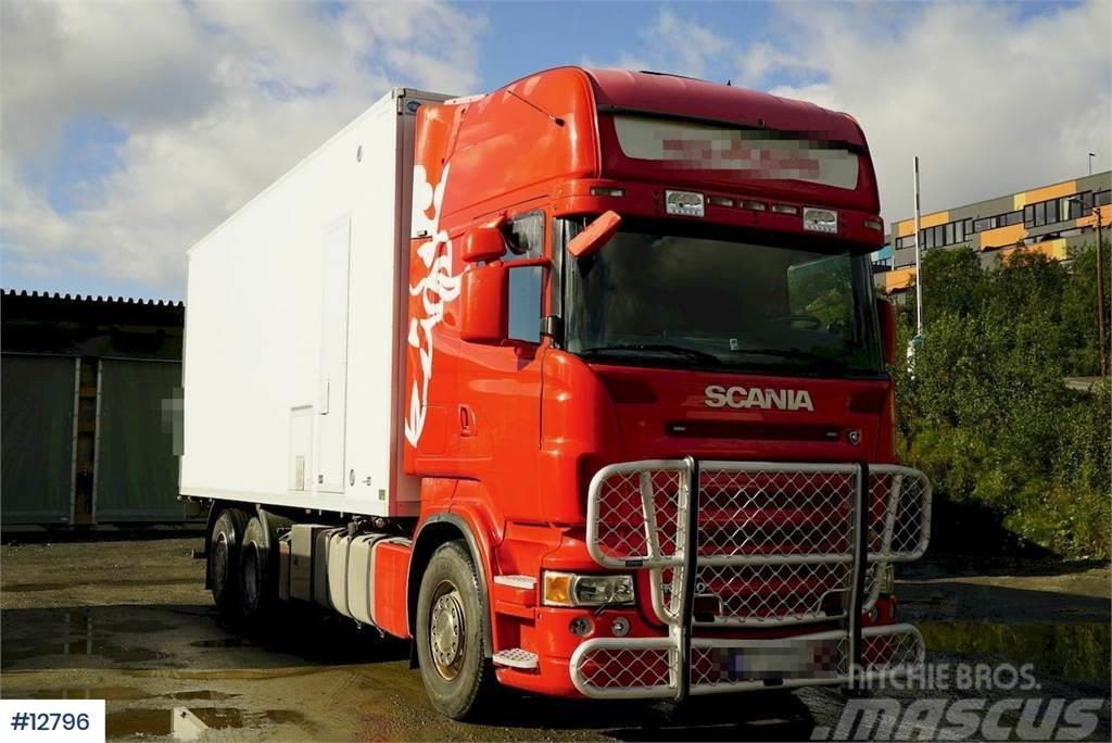 Scania R480 6x2 box truck Kastenaufbau