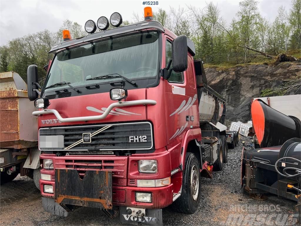 Volvo FH12 Tipper 6x2 w/ plowing rig and underlying shea Kipper