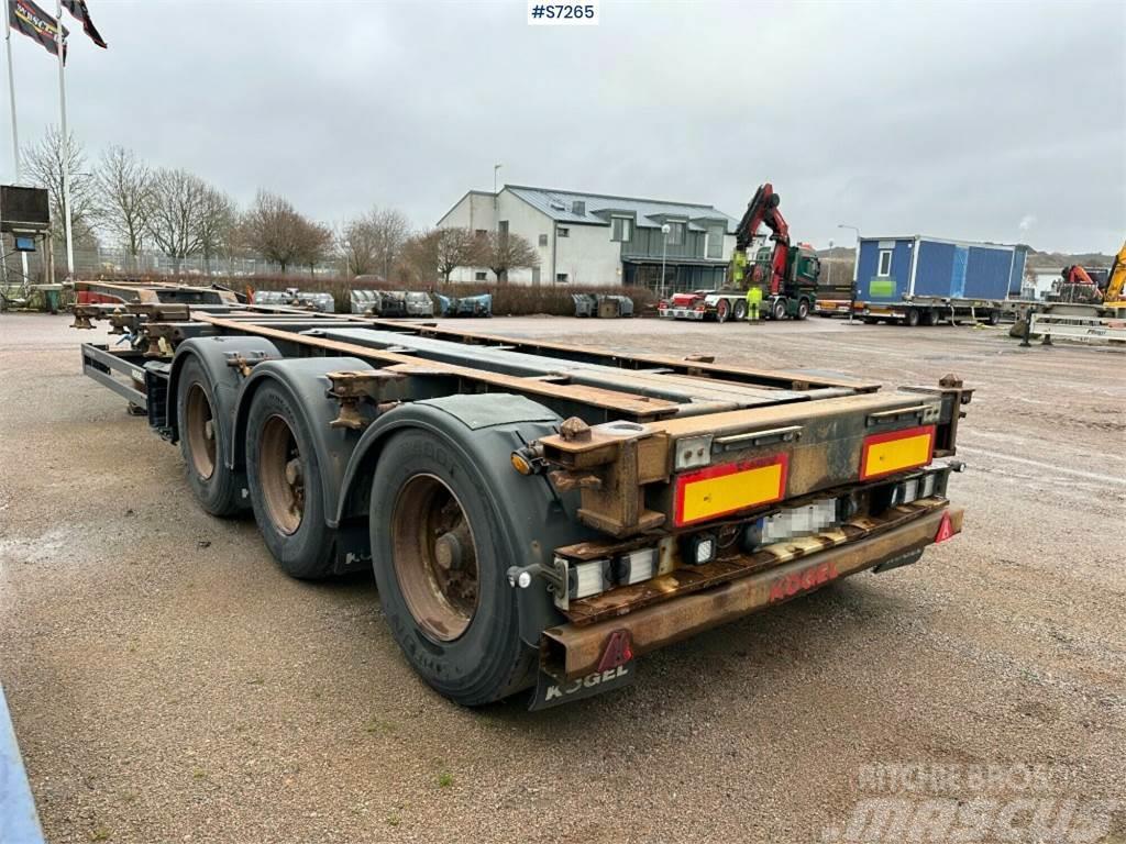 Kögel SWCT 24P130 AV45 Container chassis Chassis Cab trucks