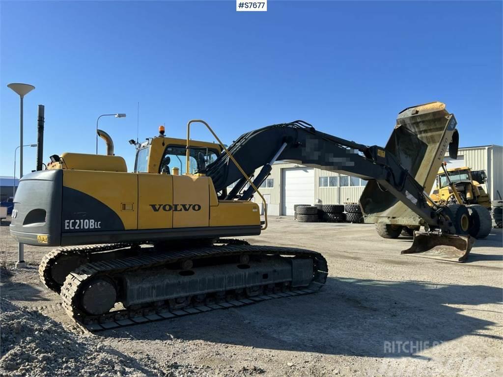 Volvo EC210 BLC Excavator with digging system Raupenbagger